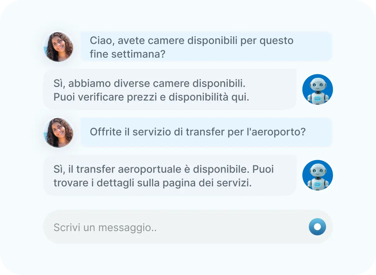 Tecnologia avanzata chat