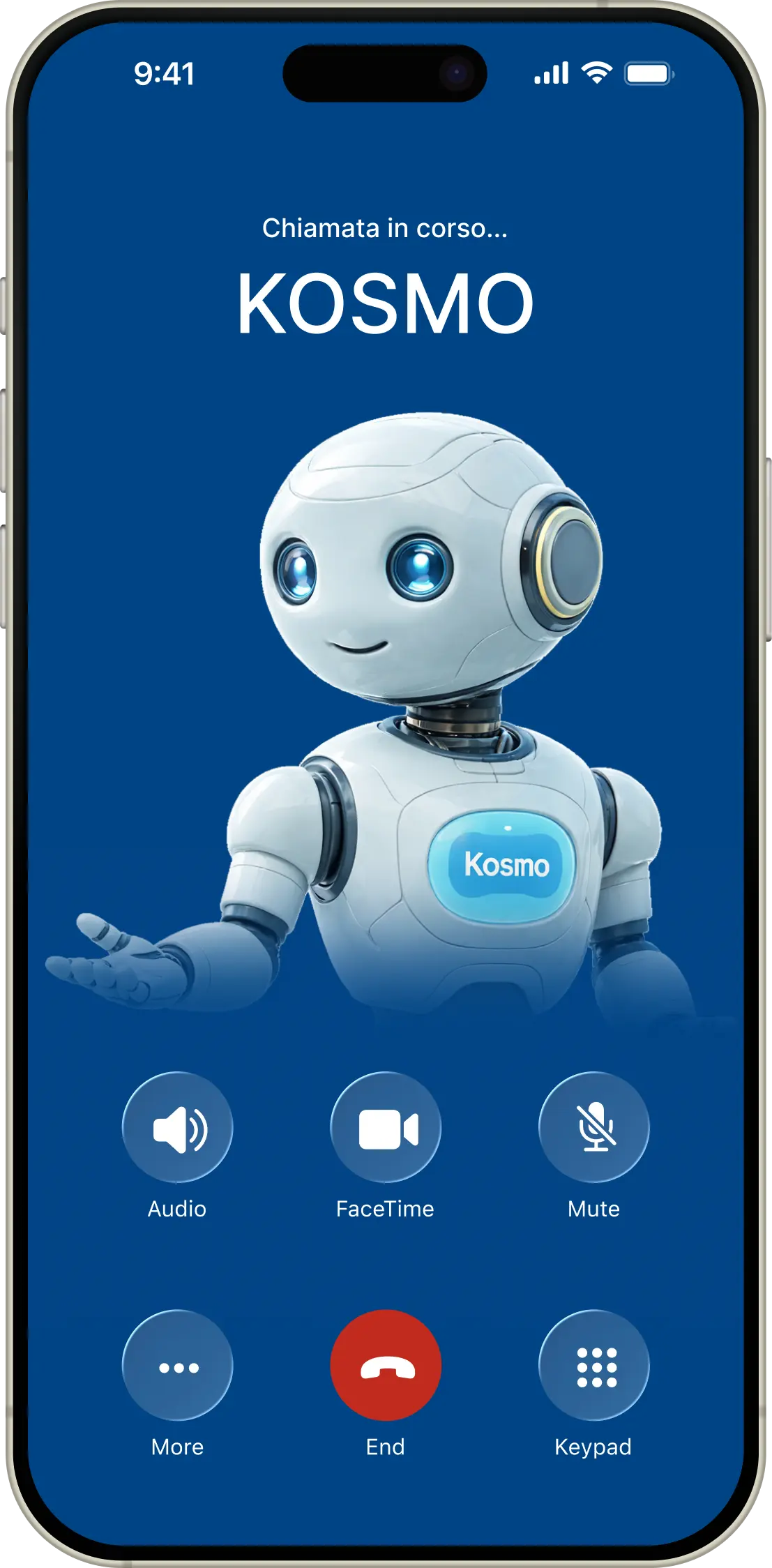 iPhone 16 mockup Kosmo Phone