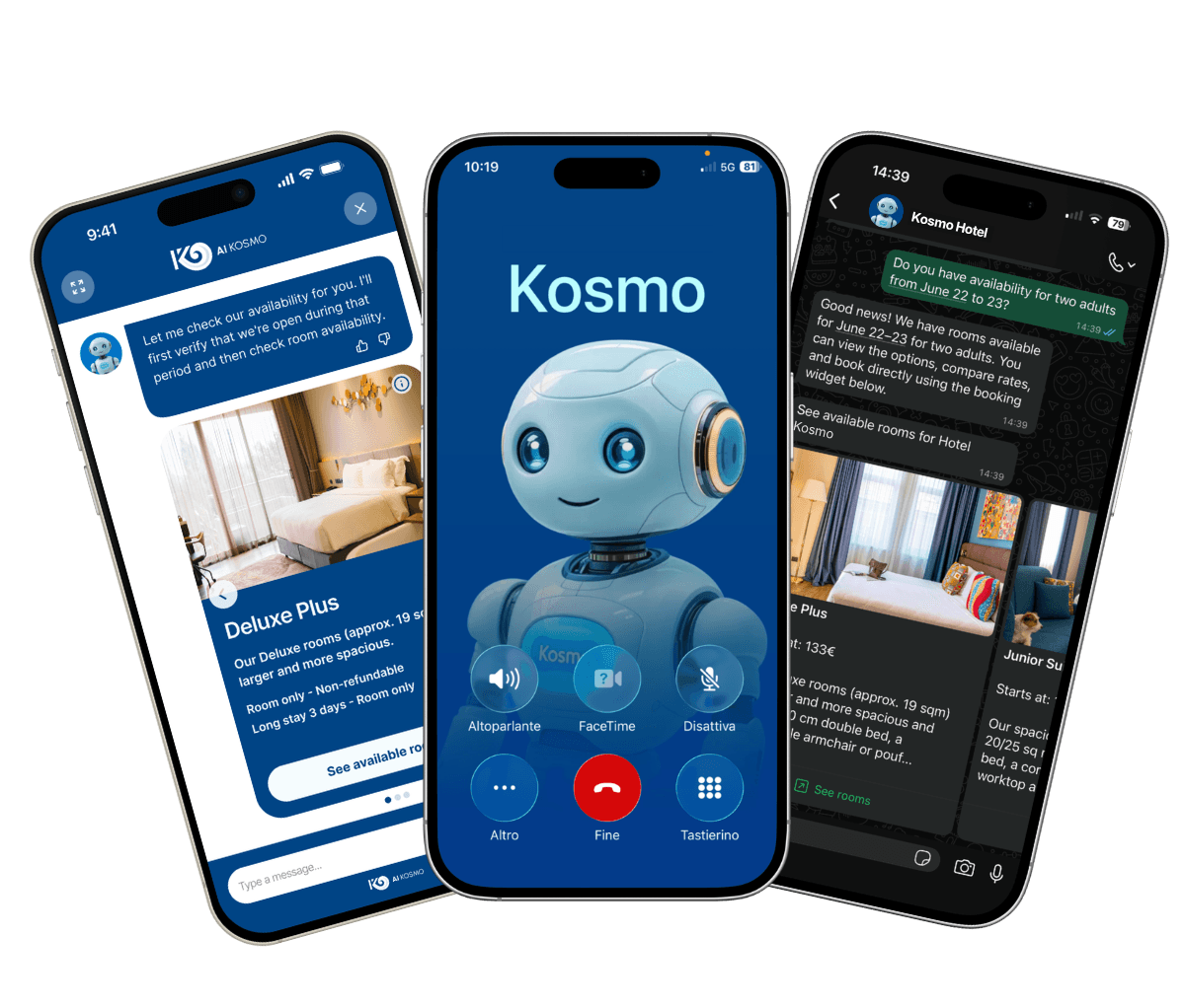 Kosmo, il concierge digitale per il tuo hotel